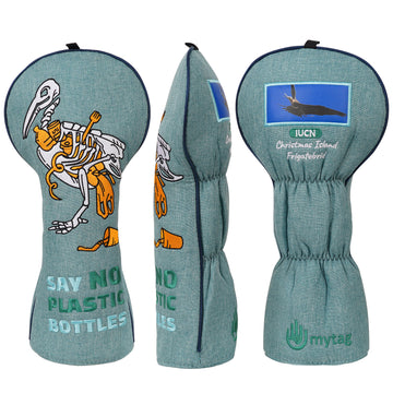 Green Plastic Bird Driver Head Cover Head Cover